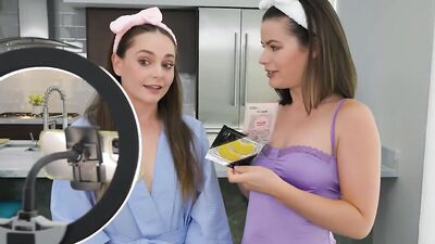 REALITY KINGS - Dharma Jones Can't Resist Her Bestie's Stepmom Melony Melons' Sexual Appetite