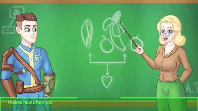 Fallout: Vault 69 #5 - A mysterious stranger showed up and gave me a blowjob!