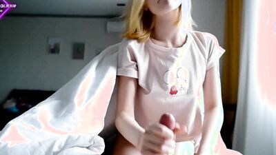Fucked Stepsister on the Parent's Bed & Finished on the Ass - Anny Walker