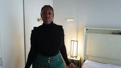 Ebony Bbw Bitchy Stepmom Has A Secret, Put That Ass On Him So He Won’t Tell