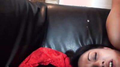 Lucky Step-Mom Bangs Sweet Teen Step-son