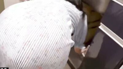 Cheating Big Ass Wife Fucked by her Step-Brother
