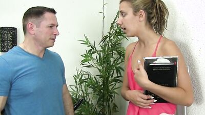 LETHAL HARDCORE - Teen Sophia wants her stepbrother to make her pussy squirt