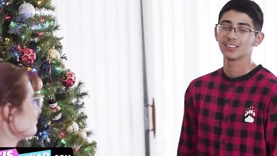 Sister Swap - Horny Dudes Give Their Gorgeous Step Sisters A Naughty Gifts For This Christmas