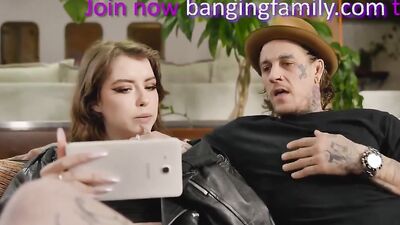Banging Family - Step-Brother Challenge Me Into Rough Fuck