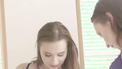 BANG - Glamkore Naughty Chelsy Sun begs for DP from Stepbro And Friend