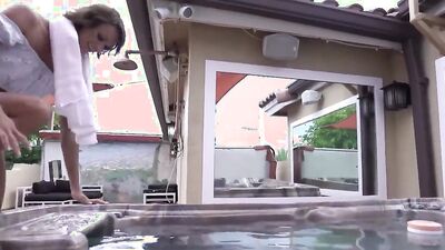 Teen Slut Fucks Big Cock In Jacuzzi (Emma Hix)