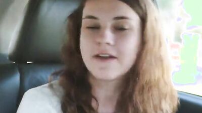 cute teen sucks her stepdad for a car