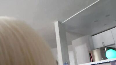 cumshot comforting step daddy through sensual sex (Kenzie Reeves)