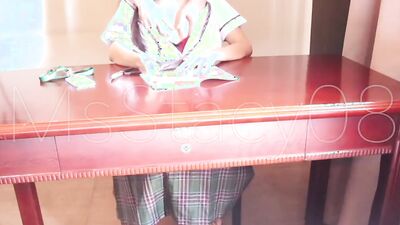 Kinantot Ako Ni StepDad Habang Gumagawa Ng Homework (MsStacy08, Pinay Viral)