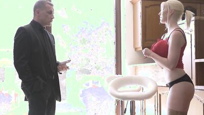 BANG - Glamkore - Lovita seduces her stepdad with a striptease