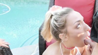 LETHAL HARDCORE - Zoey teases Whitney about fucking step dad and she does