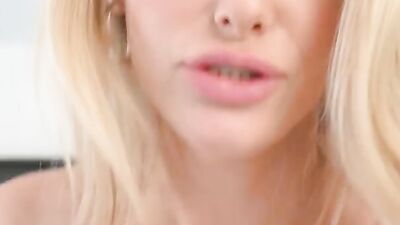 Athena Fleurs Seduces Stepbro into keeping Warm with a Creampie Pussy