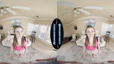 Your Stepbrother's Cute AF Girlfriend Reveals Her Crush On You! LethalHardcoreVR