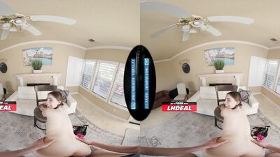 Your Stepbrother's Cute AF Girlfriend Reveals Her Crush On You! LethalHardcoreVR