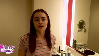 Stepdad Cums in 18 YO Stepdaughter Reese Robbins