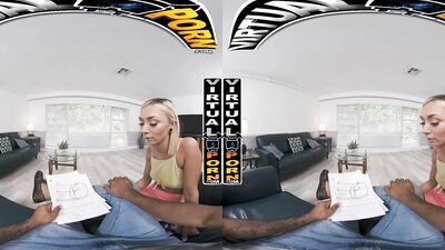 VIRTUAL PORN - Smoking Hot Chloe Temple Lets Her Stepdad Jay Rub And Finger Her Wet Pussy
