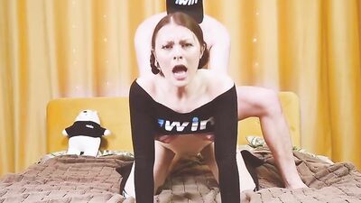 Stepbrother Catches Pigtail Teen, Takes Her Anal, Creampies And Spoops