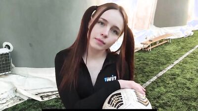 Won A Professional Football Player Hottest XXX Porn With Super Hot Step Sis, Cowgirl
