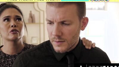 PURE TABOO Resentful MILF Dana Vespoli Seduces Grieving Stepson-In-Law Right After Recent Loss