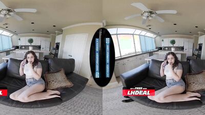 Horny Stepdaughter LEANA LOVINGS Is OBSESSED With Your Cock - LethalHardcoreVR