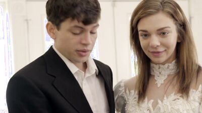 Tiffany Watson's prank proposal leads to super hot quickie & Stepbro's creampie