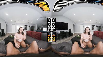 VIRTUAL PORN - Your Horny Stepmom Mandy Waters Teaches You How To Fuck Like A Pro