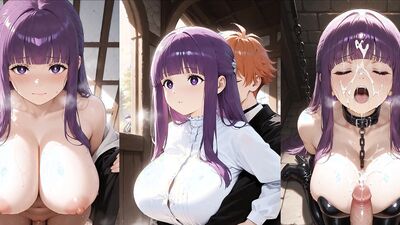 Fern intimate relaxation POV hentai compilation Huge tits splitscreen pussy HMV