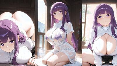Fern intimate relaxation POV hentai compilation Huge tits splitscreen pussy HMV