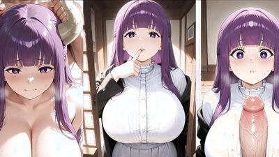 Fern intimate relaxation POV hentai compilation Huge tits splitscreen pussy HMV
