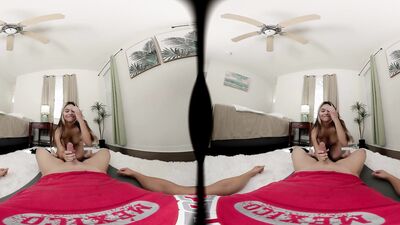 FORBVR - Your Stepsister Kaia Martin Wants You To Start Working Out With Her With Hot Sex