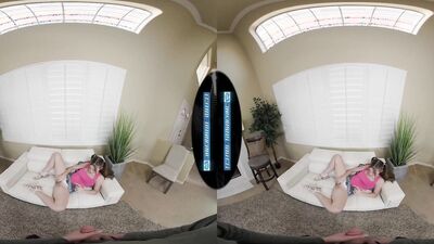 You Catch Your Horny Stepdaughter Masturbating To Her Own Sex Tape! - Juniper Ren