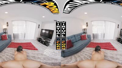VIRTUAL PORN - Your Hot Stepmom Carmela Clutch Interrupts Your Break Demanding To Get Fucked