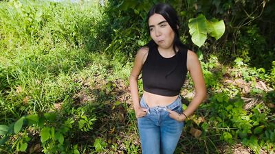 My boss's stepdaughter sucks me off on the farm