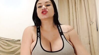 Watch DanyanLust's Preggo Tits Bounce as She Pounds Her Cunt with Fingers and Fucks Her Ass, Her Des