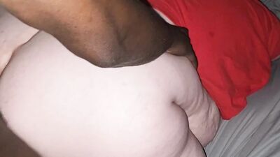 Ssbbw bam gobbled and takes her step brother's fat black cock