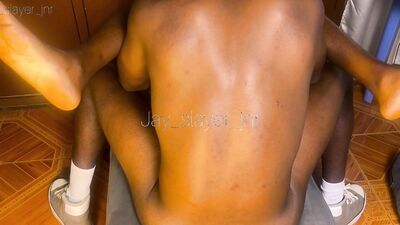 Sexy Sweet Ebony sneaks Into Stepdad’s Room For Backshots After Dark