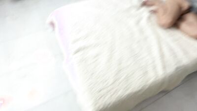 I spy on my sexy big-ass stepsister while she masturbates and I decide to cool her