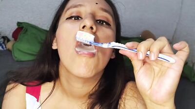 MY STEPSIS REALLY WANTS MY CUM TO PLAY WITH IT AND EAT IT