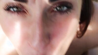 Home Sweet BJ... and a Wild Outdoor Facial Surprise!