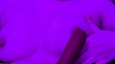 playing with my boobs and masturbate, loud moaning orgasm