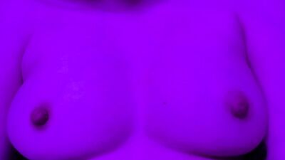 playing with my boobs and masturbate, loud moaning orgasm