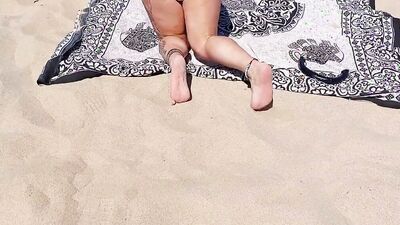 A good bitch fucked on the beach