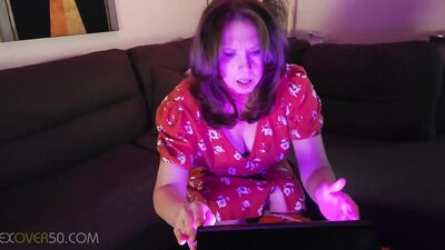 Mature MILF gets a mysterious package and the suck and fuck of a lifetime from her Landlord. NORA