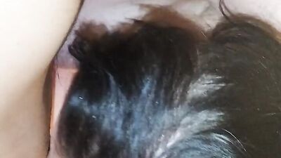 Milfs passionate blowjob