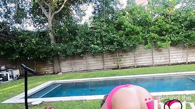 Huge Ass PAWG LollyDames Behind The Booty Interracial With BBC Jovan Jordan
