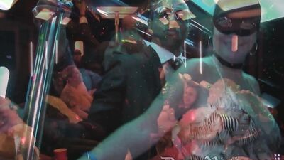 Party Bus for Big Butt Swinger Wives