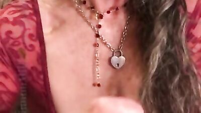 Milf Gilf Deepthroat POV Romantic Sensual Blowjob!Swallows Cum!