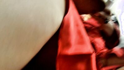 Lady in Red, or all the older girls suck dick! Sweet games with mature pussy... ))