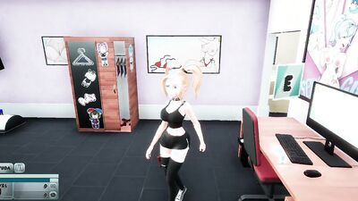 Experience the animated story of a German MILF mom in HD with her waifu's gameplay!